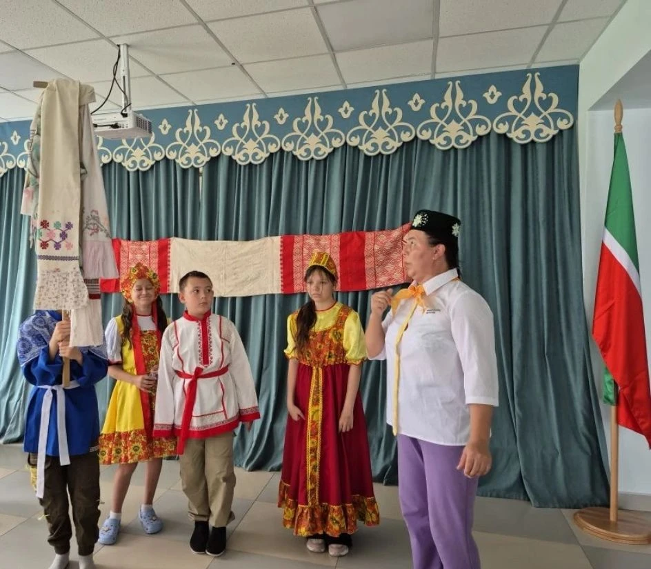 🌾 Наш лагерь отмечает Сабантуй! День, полный традиций, задора и новых знаний