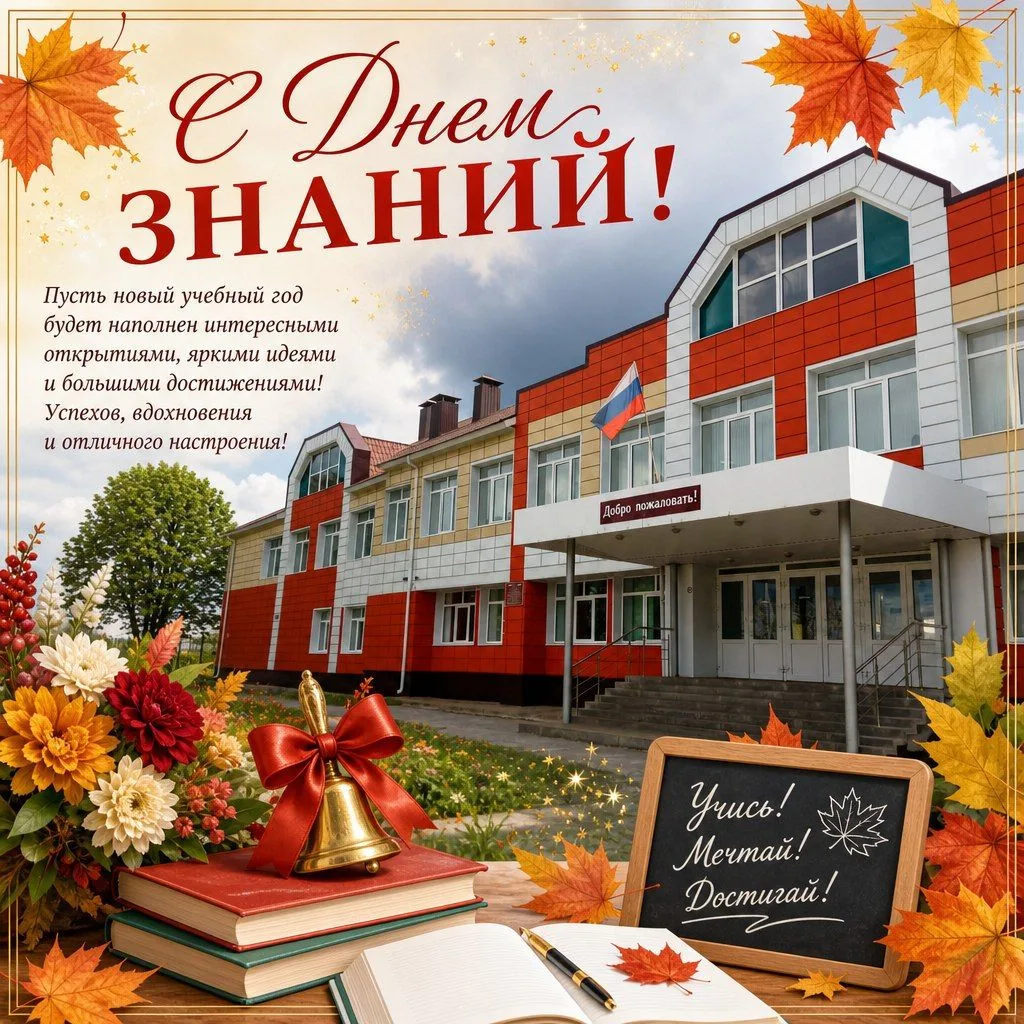 С Днём знаний, дорогие земляки!