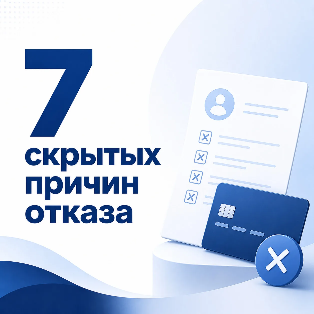 🚫 7 неочевидных ошибок, которые убивают ваш кредитный рейтинг
