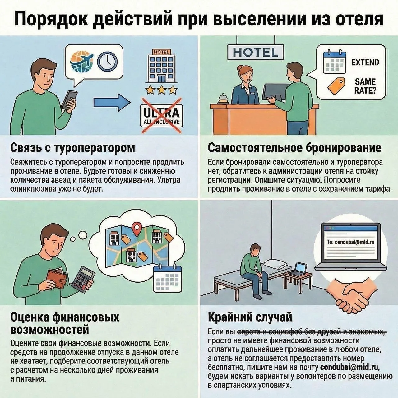 ❗️ Вниманию граждан Российской Федерации, находящихся в ОАЭ  📢 Просим ориентироваться исключительно 