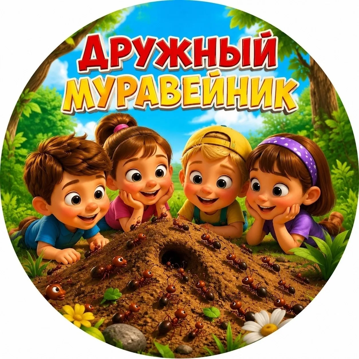✨Грибная лепка в «Дружном муравейнике🐜»!