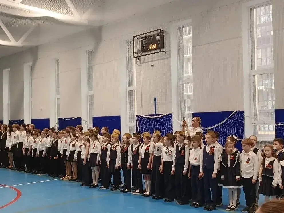 НАШИ #ДеньПобеды #ПамятьПоколений #ПатриотическоеВоспитание  Вчера в нашей школе состоялся Памятный 
