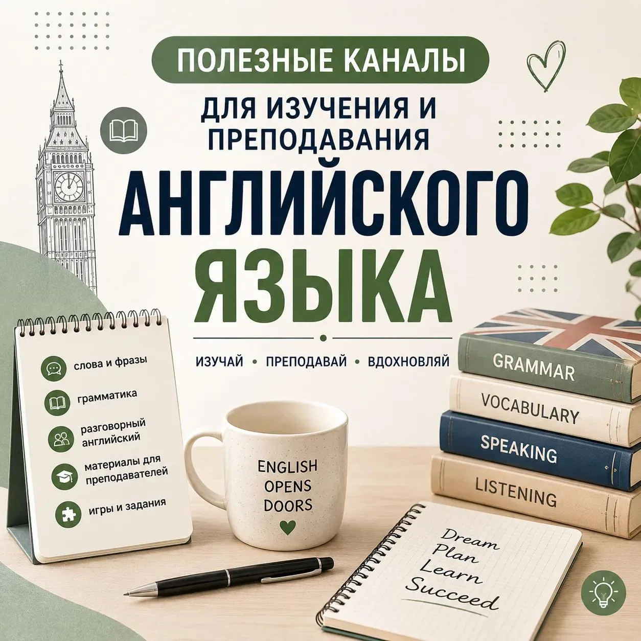 🇬🇧 Английский для учителей и козявочек
