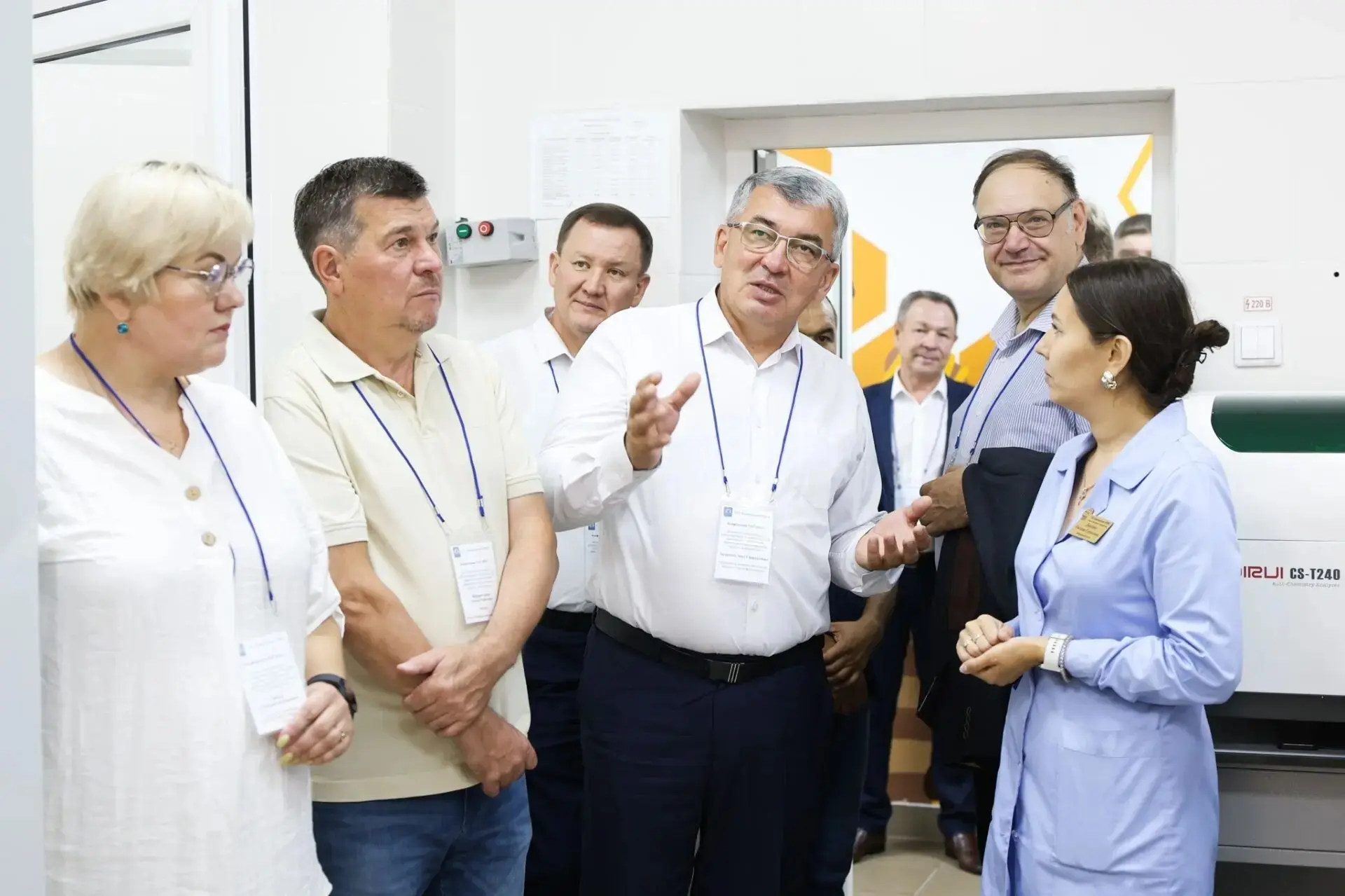 В Башкортостане представили прорывной роботизированный комплекс для экспресс-диагностик...
