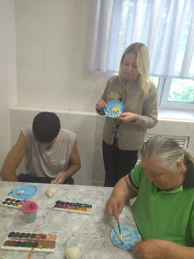 ✨Инструктор по труду Марина Владимировна провела увлекательное занятие для получателей ...