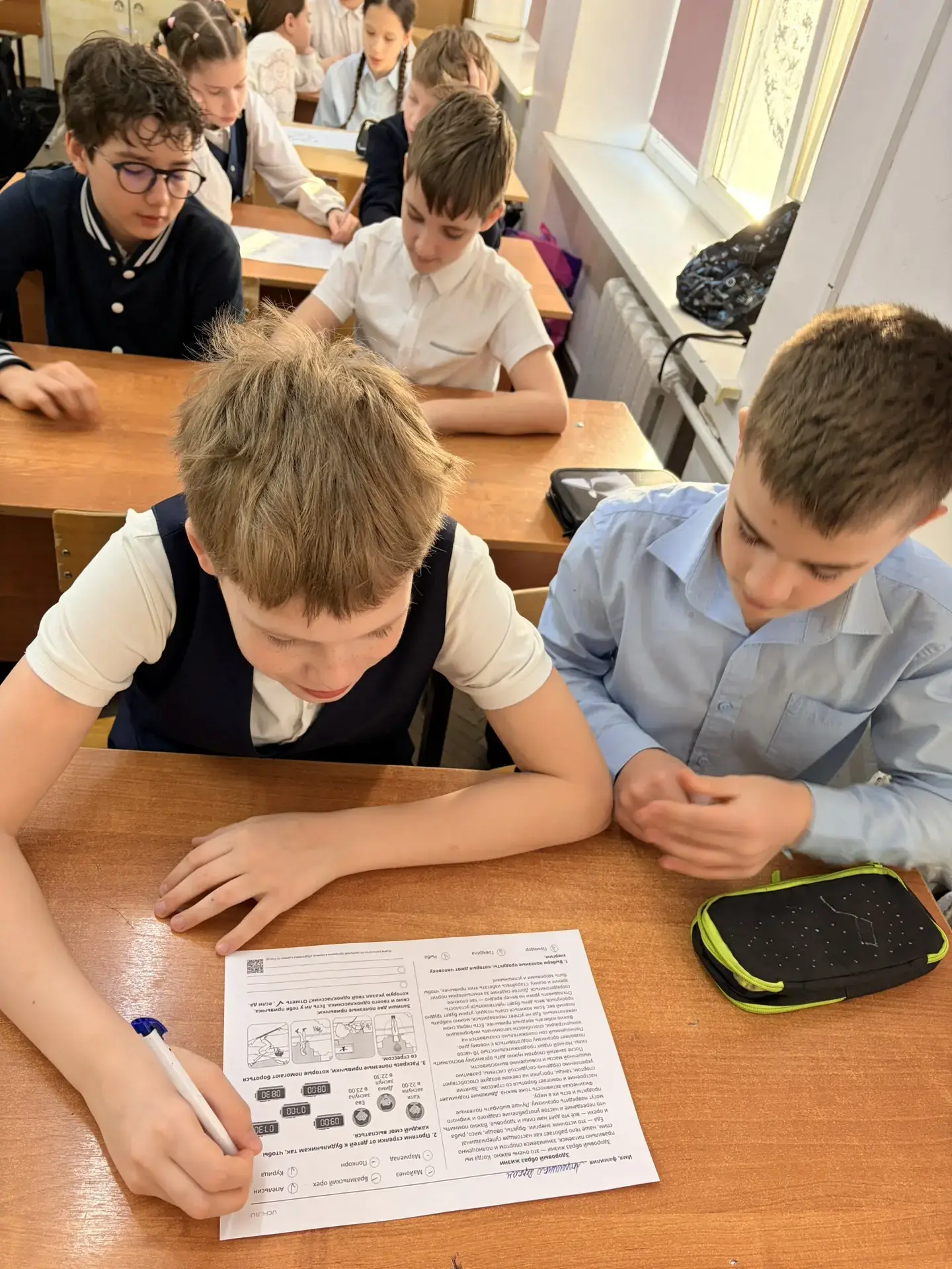В лицее прошел очередной урок «Разговор о правильном питании». Ребята делились своими знаниями о пра