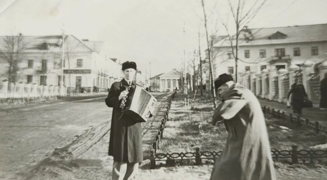 На улице Щербакова. Левшино. Молотов (Пермь) 1950-е гг.