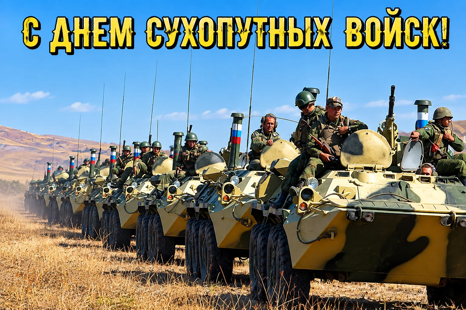 С Днём Сухопутных войск! 💫