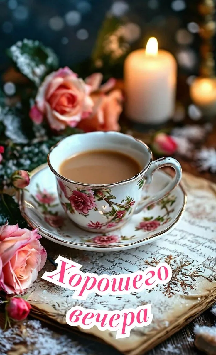 Доброго вечера! Отличного отдыха! ✨💐