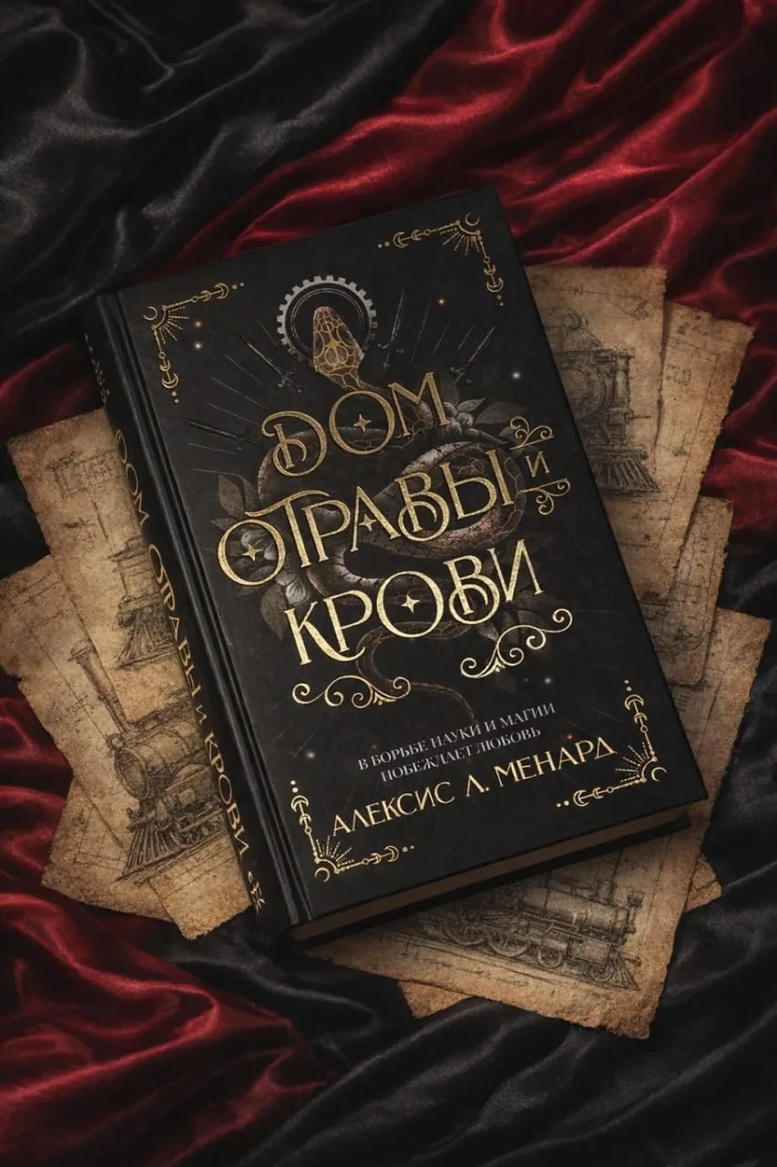 Алексис Л. Менард "Дом отравы и крови"