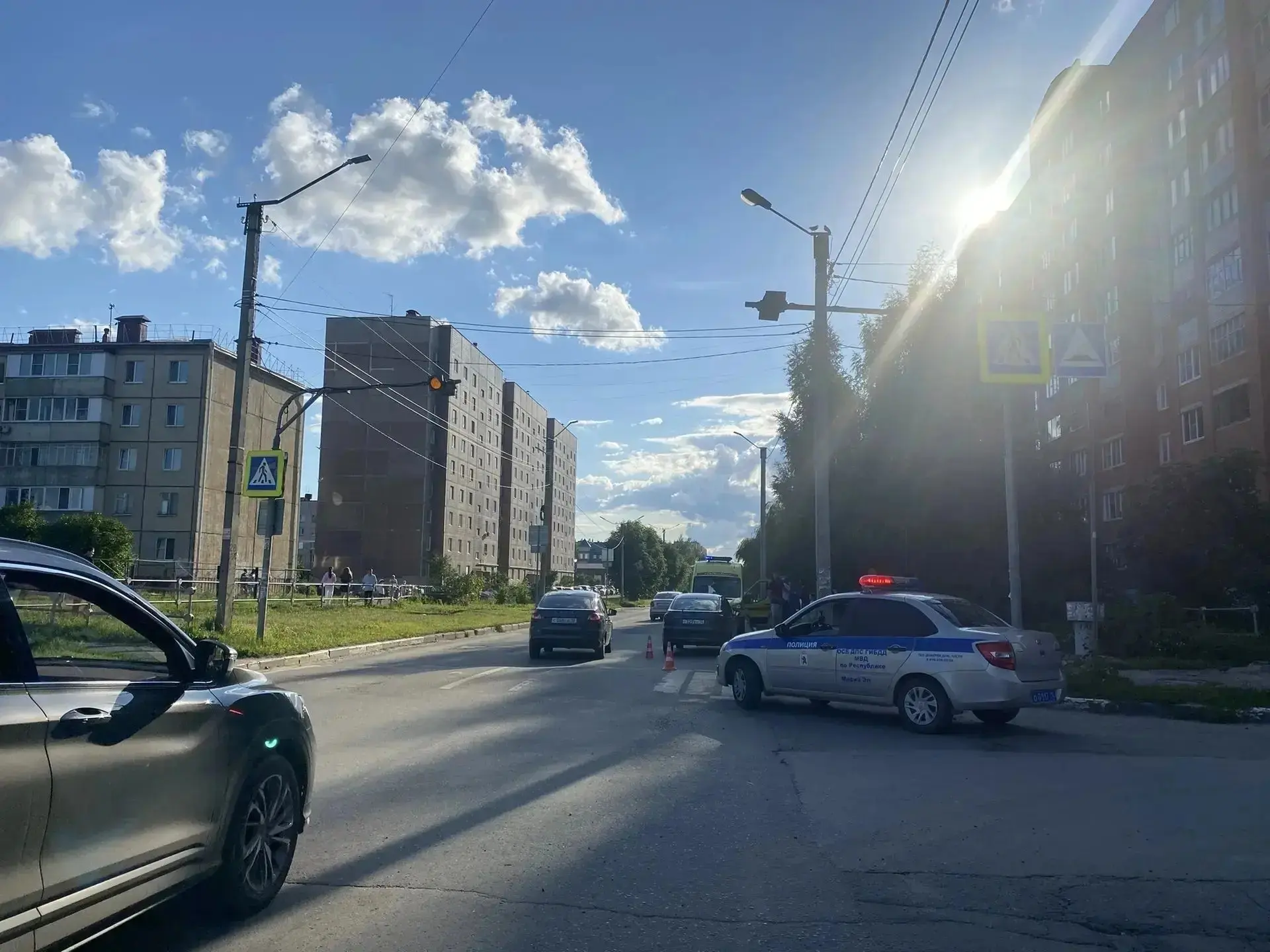 9-летнего пешехода сбила легковушка в Йошкар-Оле