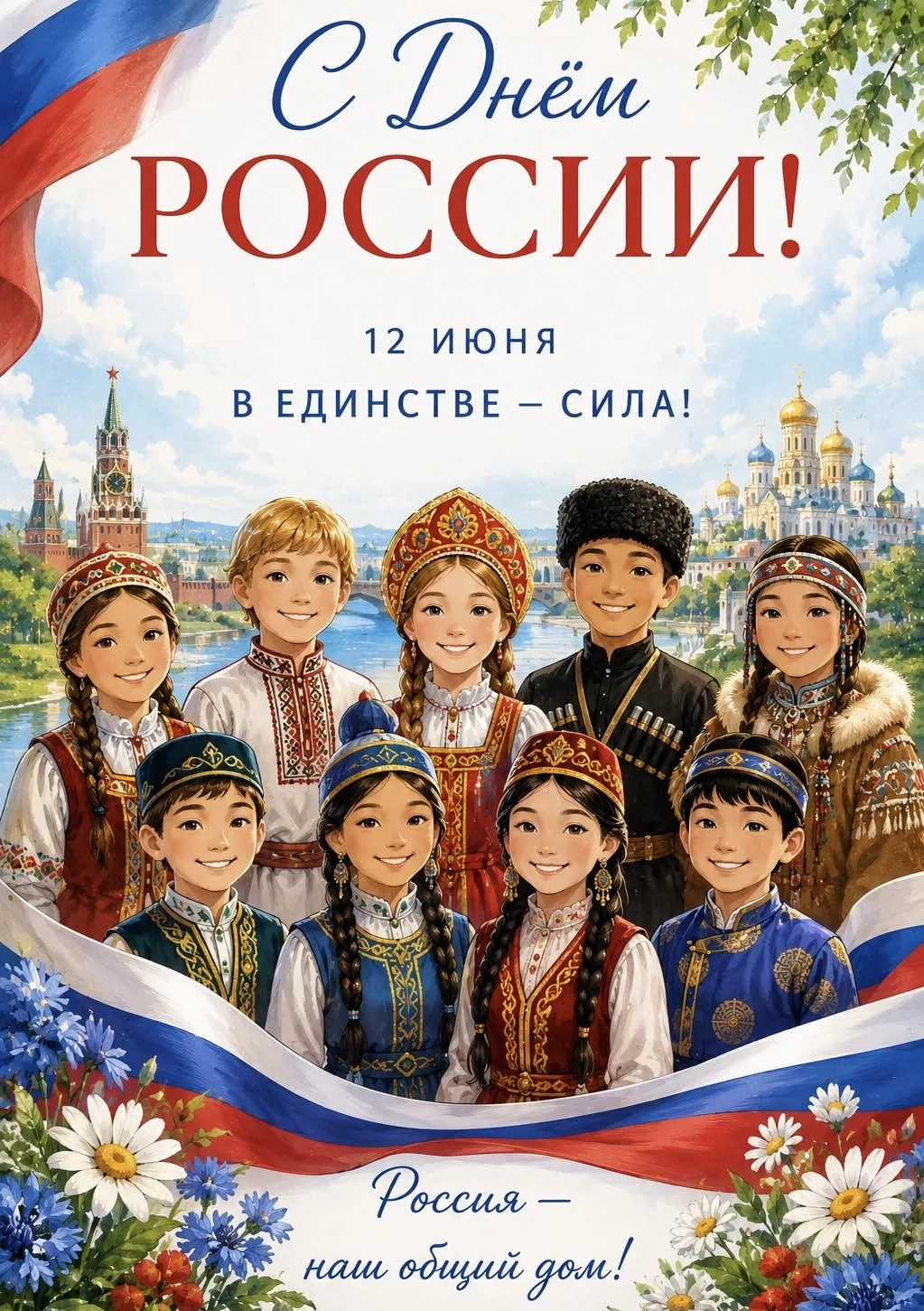 🇷🇺С Днём России!🇷🇺

🌟В этот особенный день Боринская ДШИ поздравляет всех с праздником, который