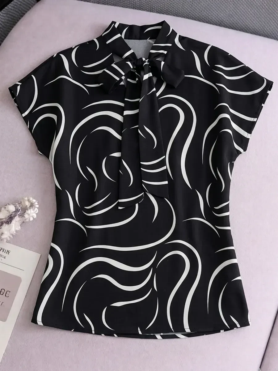 ⚡️ Блузка летняя нарядная с коротким рукавом больших размеров, AITA MODA