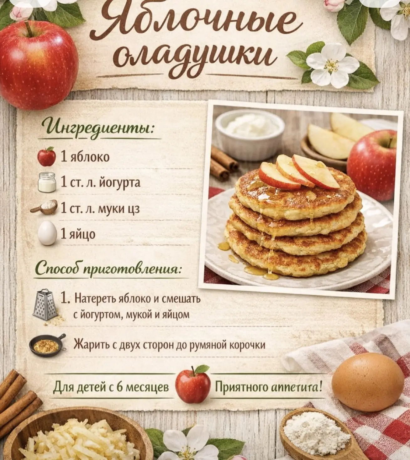 Сегодня у Кати на завтрак гречневая молочная каша,кусочек сыра и оладушки. Я вместо йог...