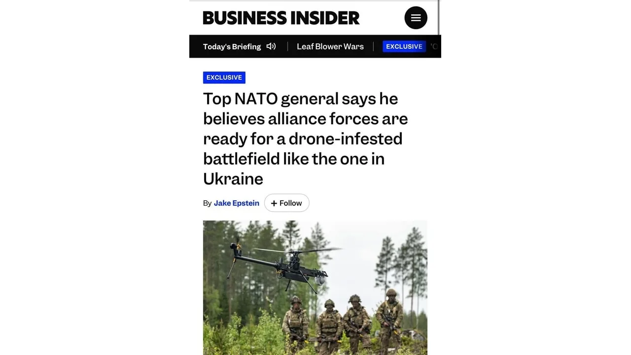 Business insider : НАТО безнадёжно отстаёт от России