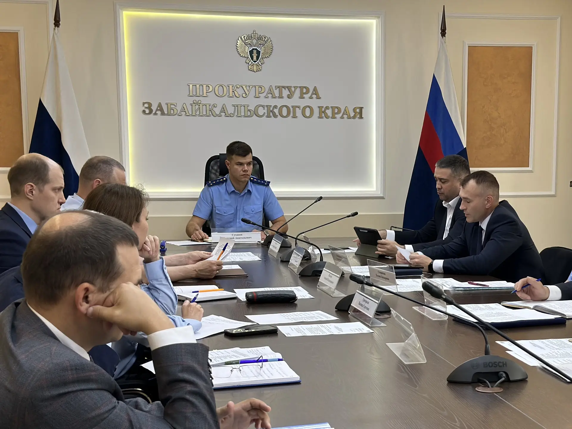 В прокуратуре Забайкальского края межведомственная рабочая группа обсудила вопросы противодействия н