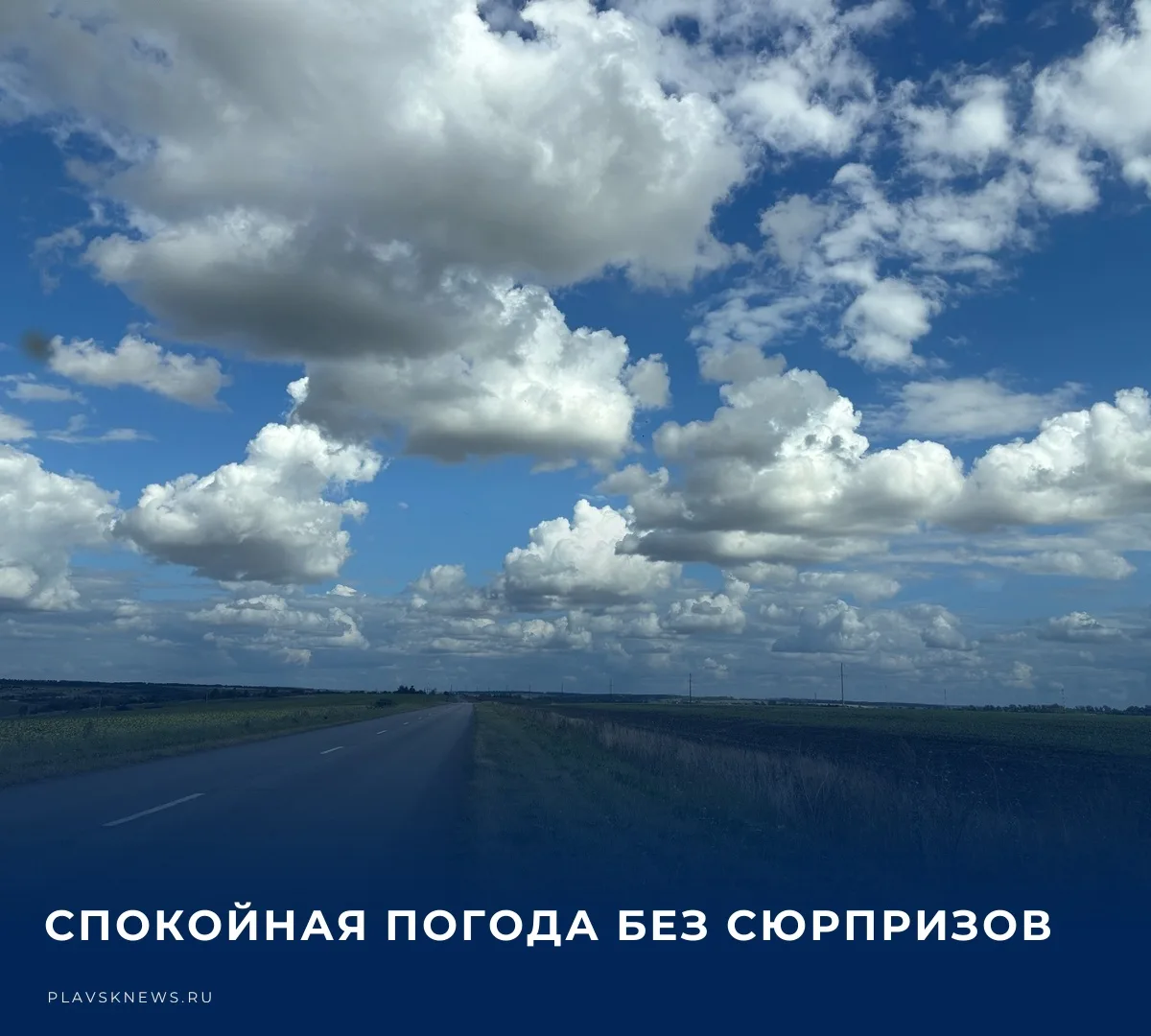 ☁️ 7 октября жителей региона ожидает облачная погода. По данным метеорологов, температу...