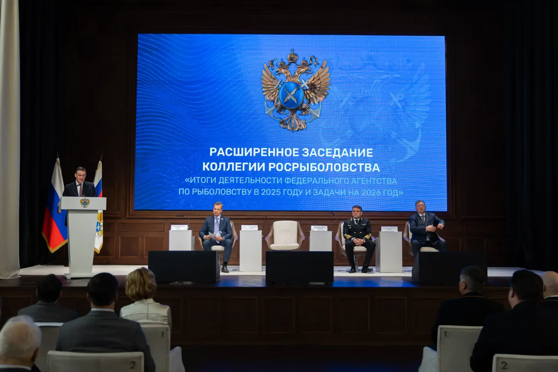 Дмитрий Патрушев: Объем вылова полноценно обеспечивает потребности внутреннего рынка и гарантирует в