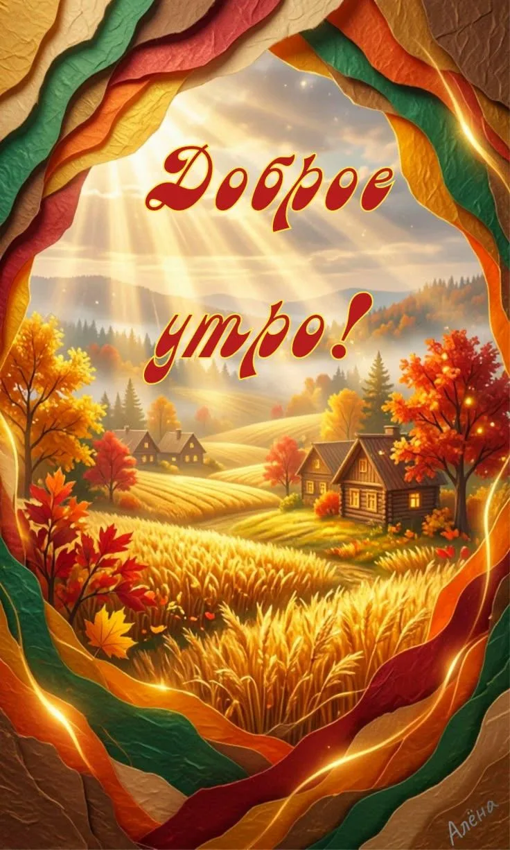 Доброе воскресное утро,  мои дорогие!❣