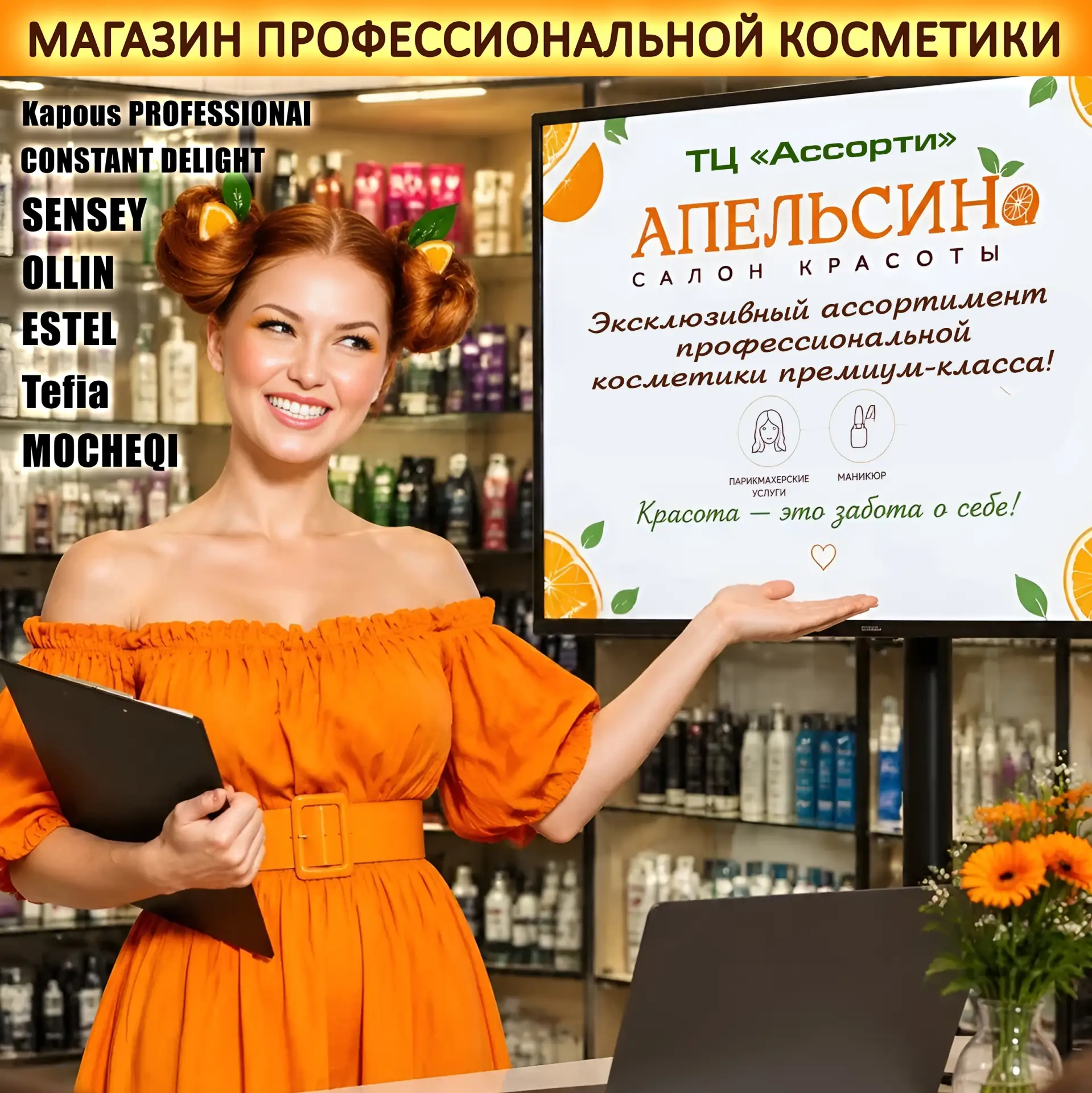 Магазин профкосметики "АПЕЛЬСИН"