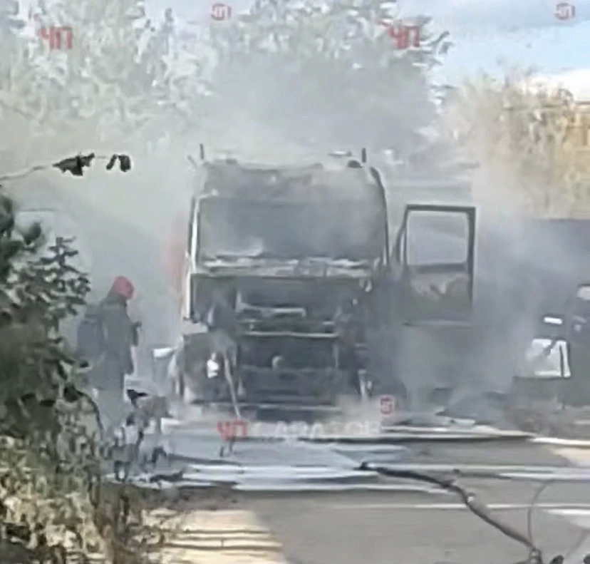 🚒 На Московском шоссе горел бензовоз