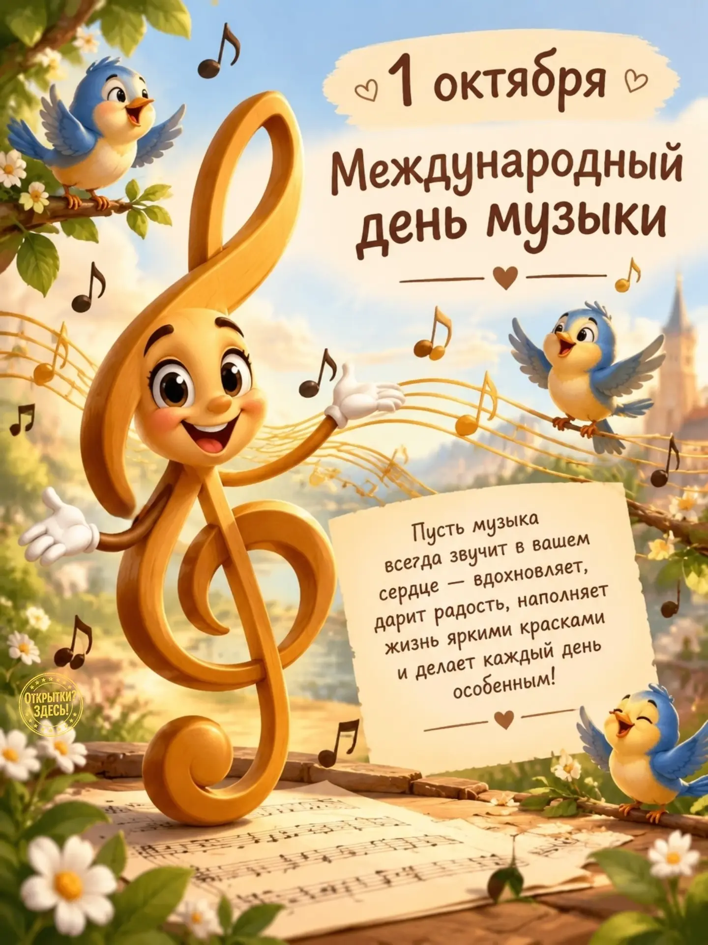 1 октября – Международный день музыки 🎶