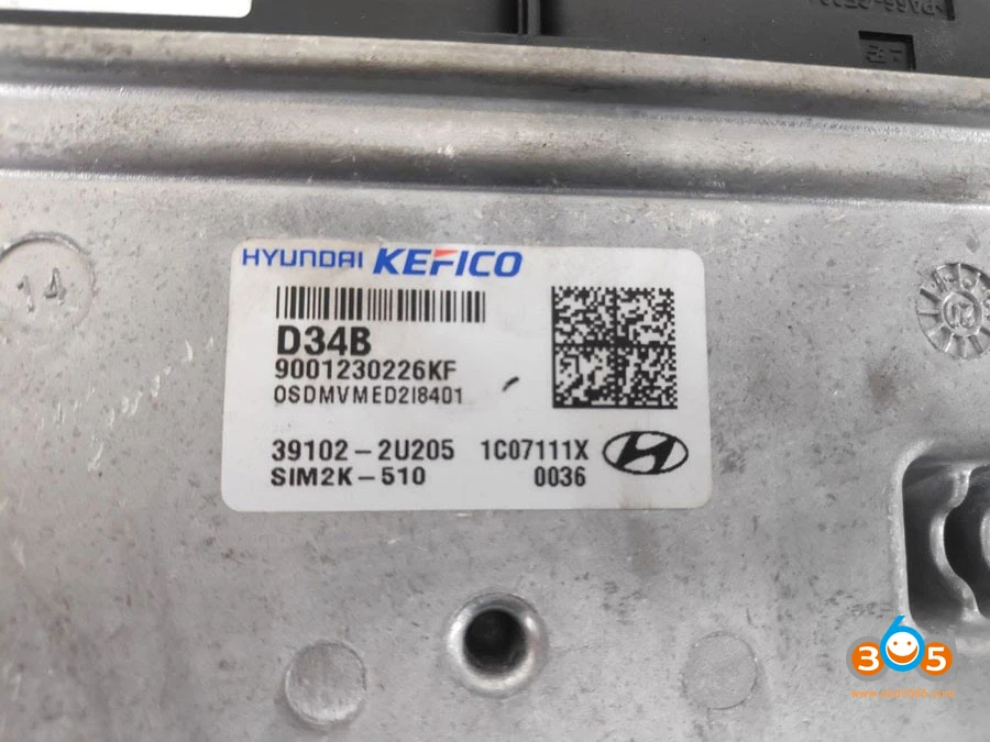 📰 Какой инструмент использовать для чтения ЭБУ Hyundai Kia Kefico SIM2K-510?
