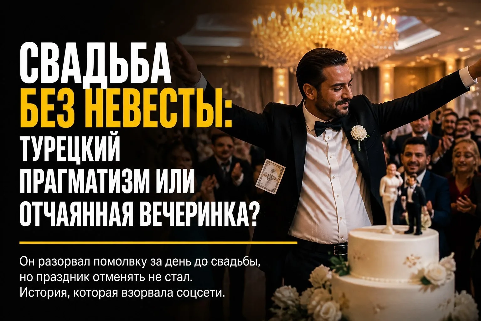 💍 Свадьба без невесты: турецкий прагматизм или отчаянная вечеринка?