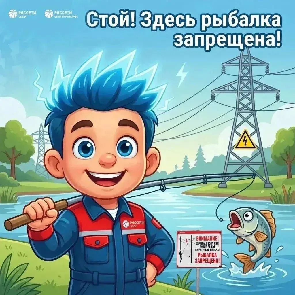 Наступили летние каникулы! Энергетики напоминают о правилах электробезопасности, чтобы ...