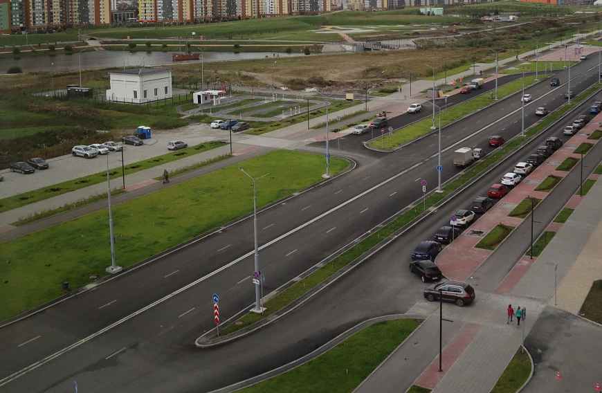 ❗Автомобилистов просят не парковаться на улице Вавилова: строители будут продлять улицу Ландау  С 13