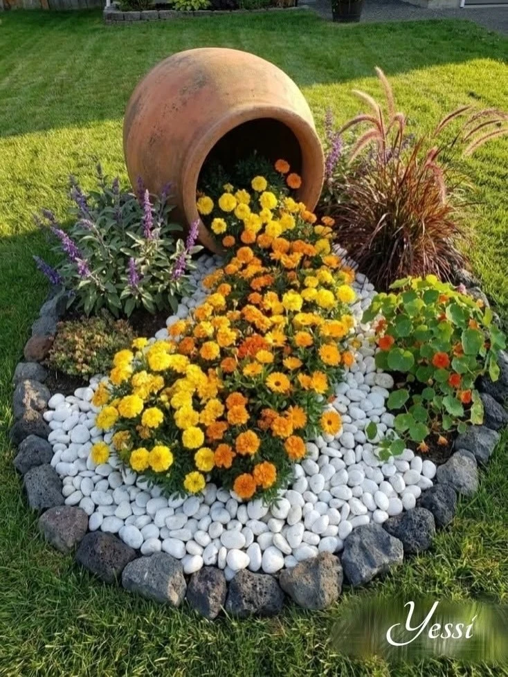 Идеи цветочной клумбы 🌸🌼🌺
