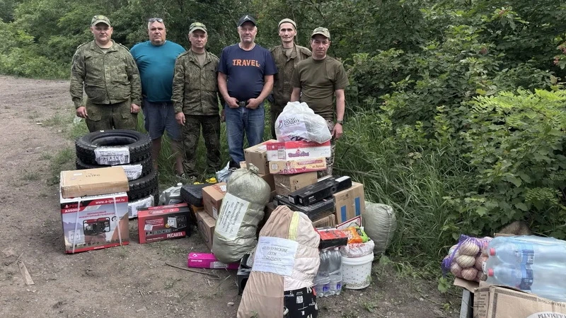 Автомобиль и внушительный гумгруз отправили в зону СВО из Кваркенского района

По заявкам военнослуж