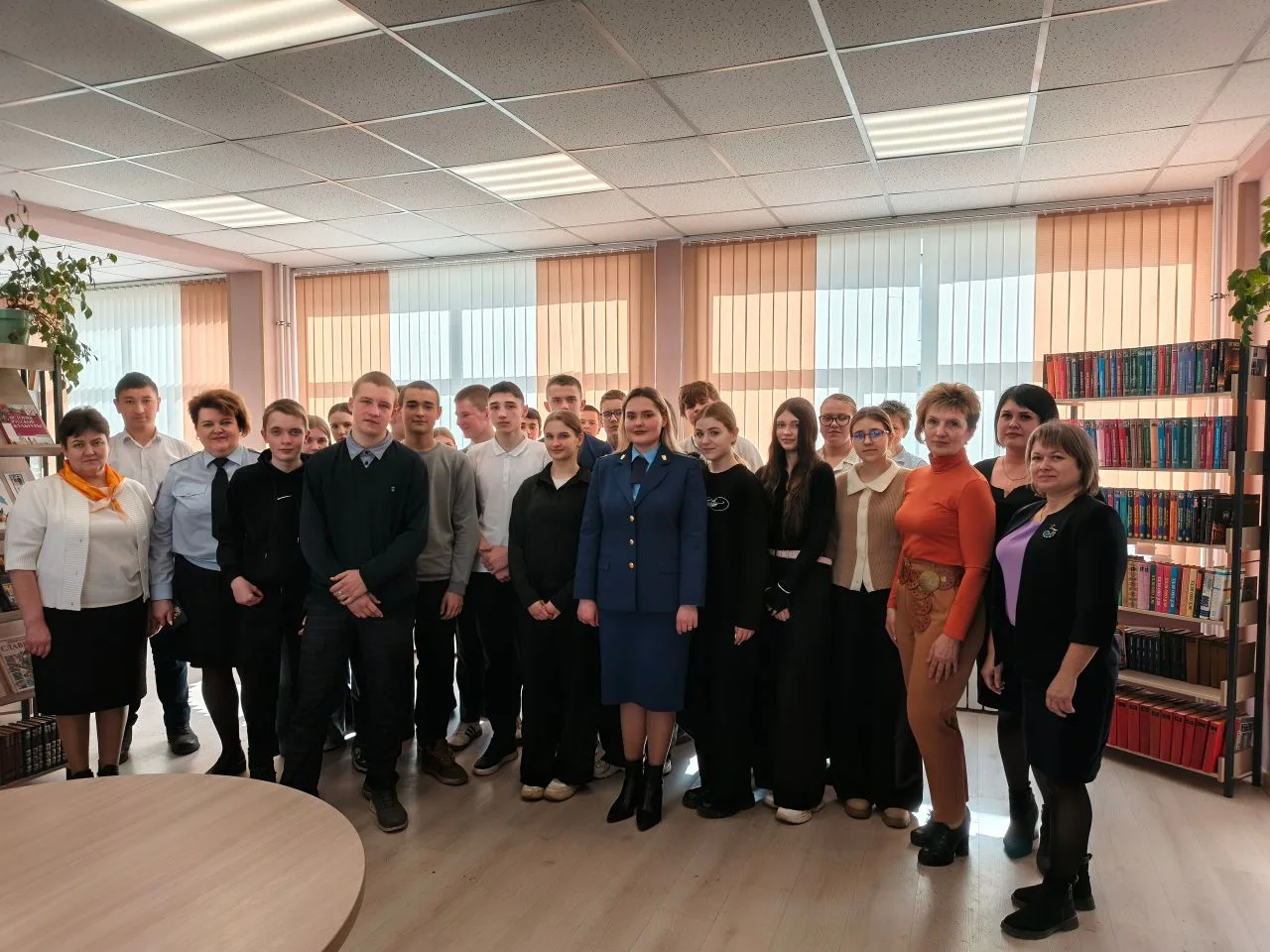📅 26 марта в центральной библиотеке прошло профилактическое информирование для старшек...