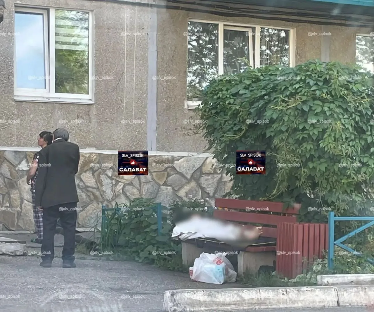 В Салавате на скамейке жители заметили труп