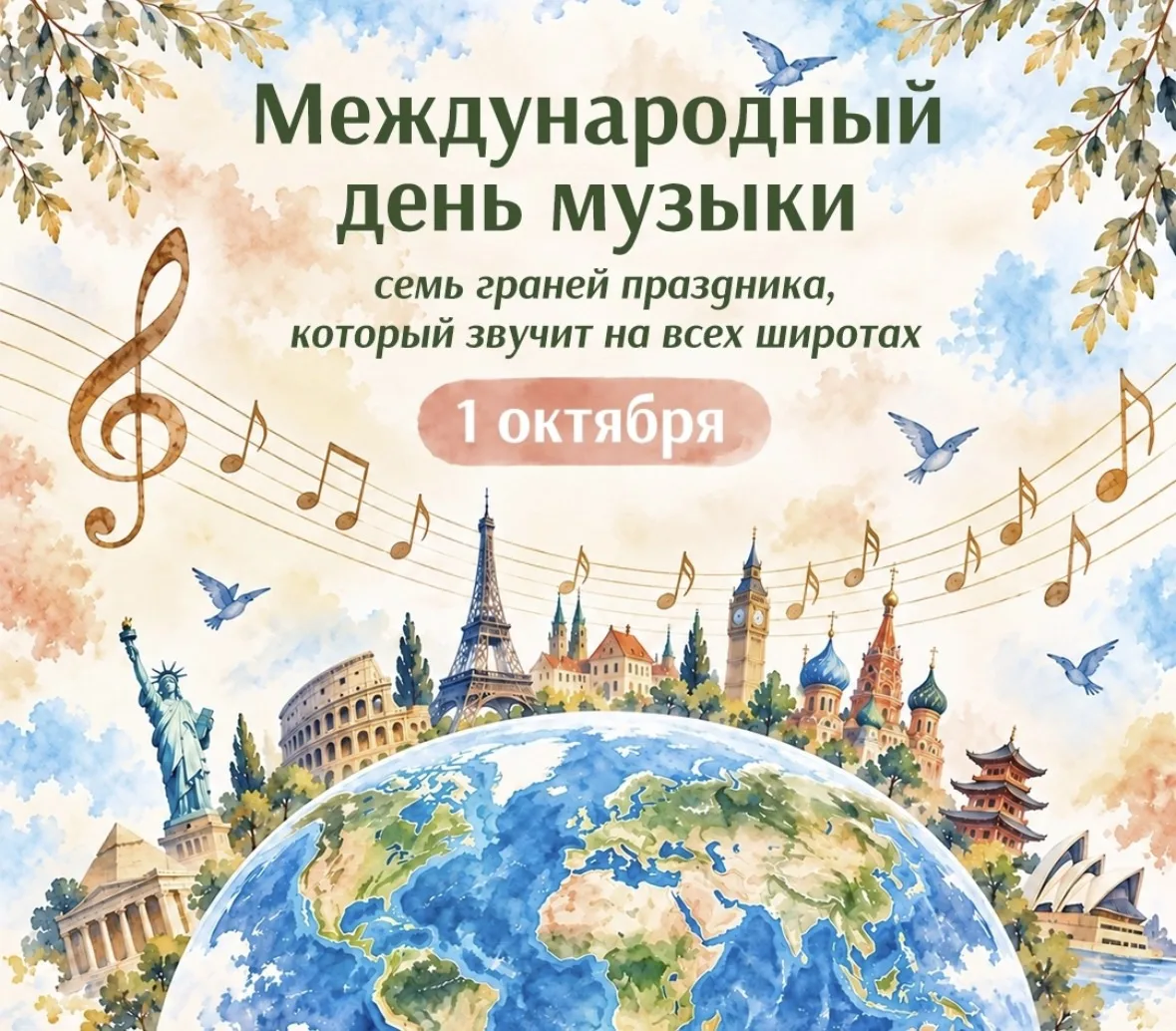 1 октября - Международный день музыки