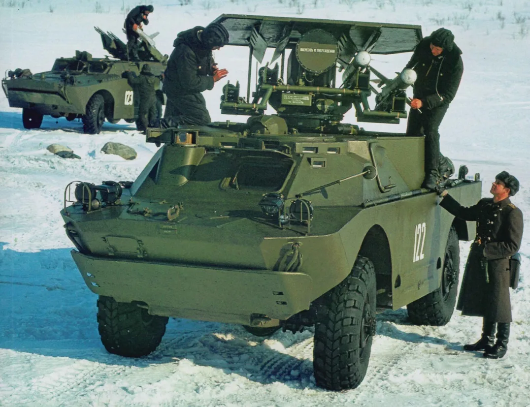 "Фаланга", "Малютка" и "Конкурс": эстетика самоходных ПТРК на базе БРДМ-2.
