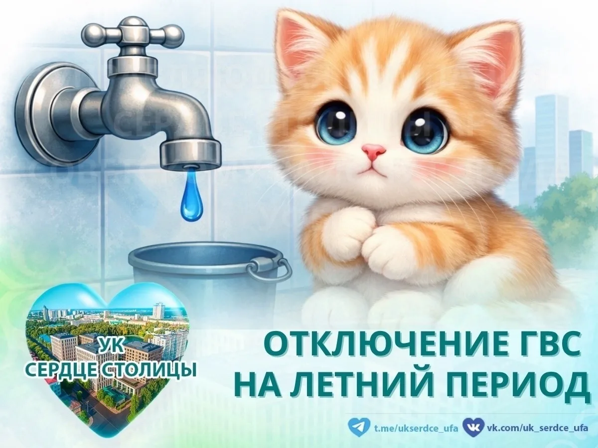 ОТКЛЮЧЕНИЕ ГВС НА ЛЕТНИЙ ПЕРИОД