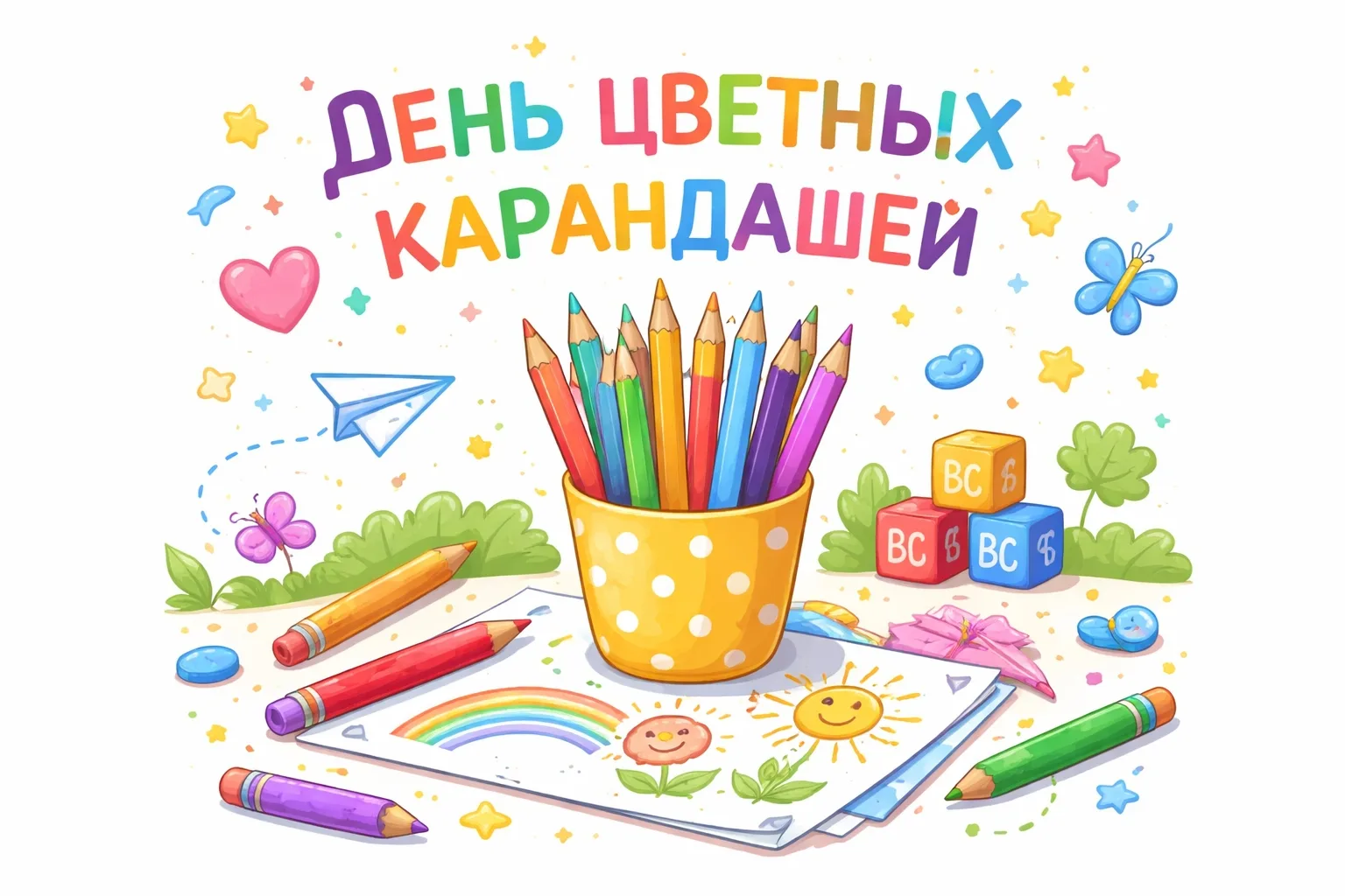 💡 16 марта отмечается забавный и красочный праздник — День цветных карандашей. История...