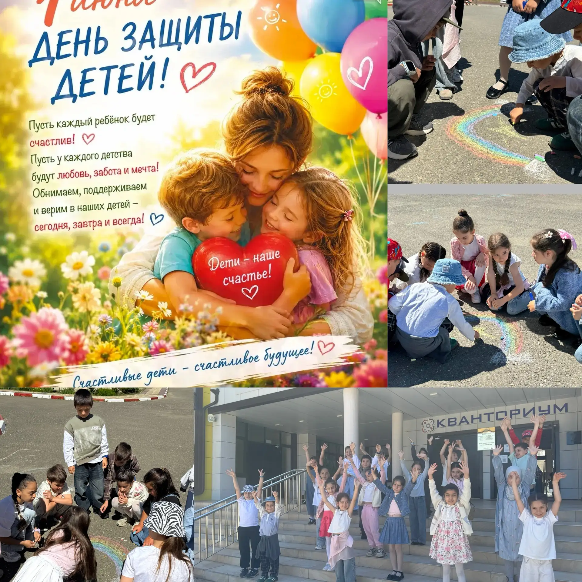 🤩1 июня отмечается Международный день защиты детей. Этот праздник напоминает нам о важности заботы 
