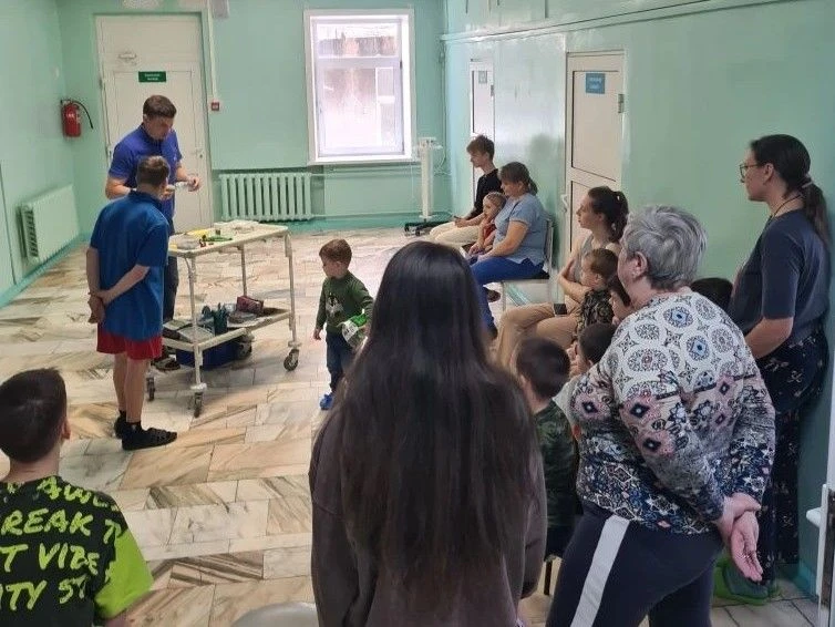 На базе Ивано-Матренинской детской больницы был проведён увлекательный мастер‑класс #ЭК...