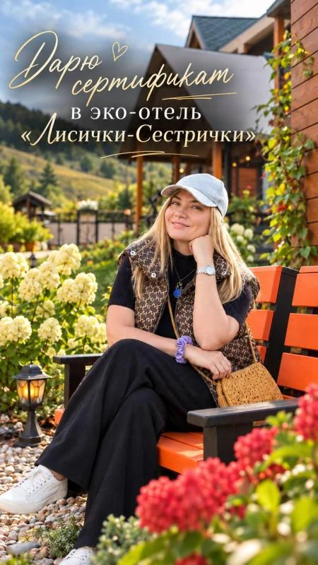 🎁 РАЗЫГРЫВАЮ ПОДАРОЧНЫЙ СЕРТИФИКАТ В МОЙ ГЛЭМПИНГ-ПАРК «ЛИСИЧКИ-СЕСТРИЧКИ» В ШИРЯЕВО!