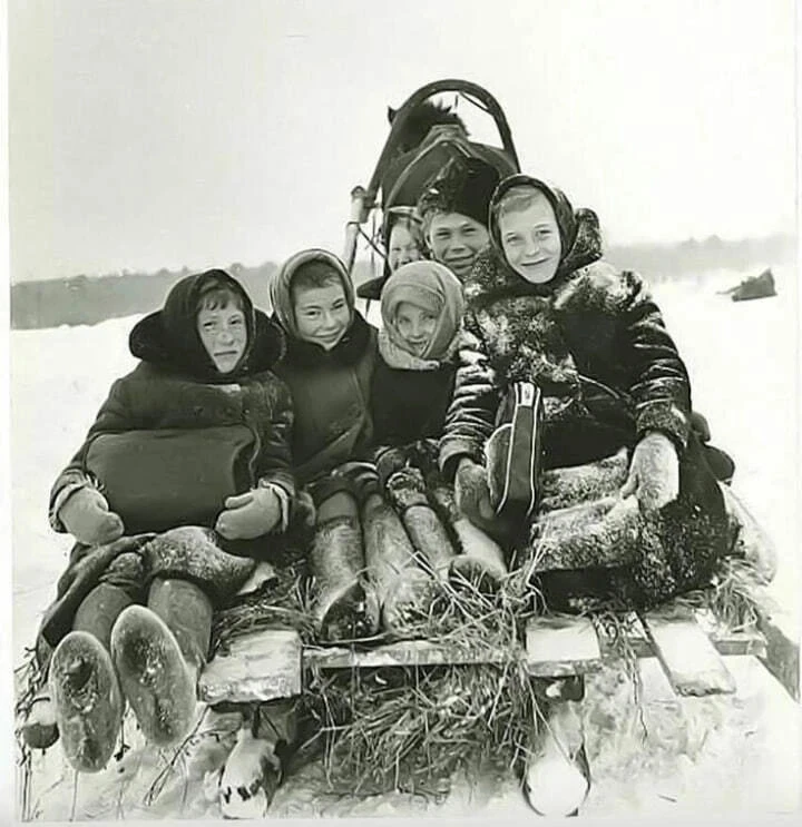 Деревенская маршрутка.