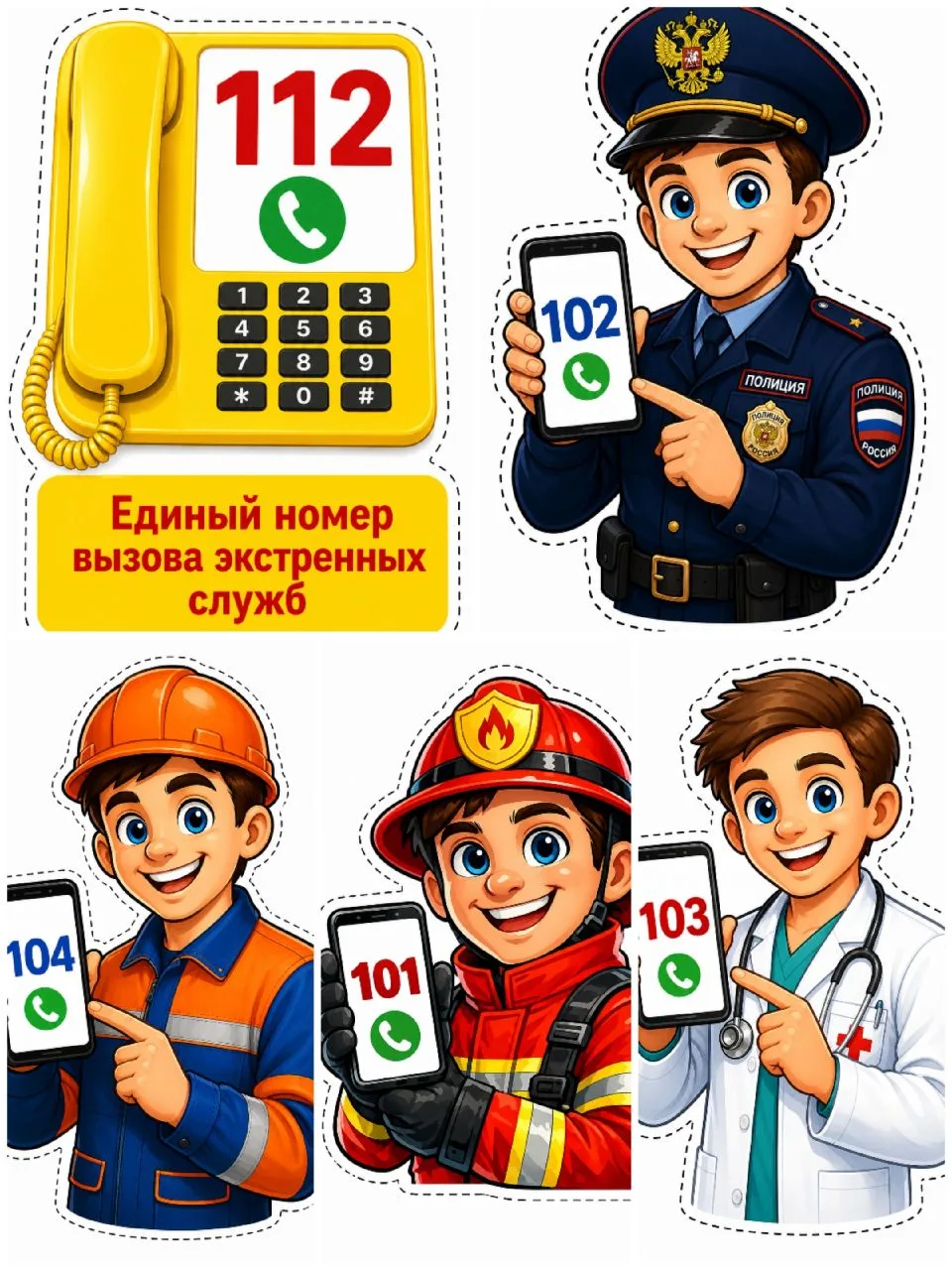 Эти номера должны знать все: и взрослые, и дети.