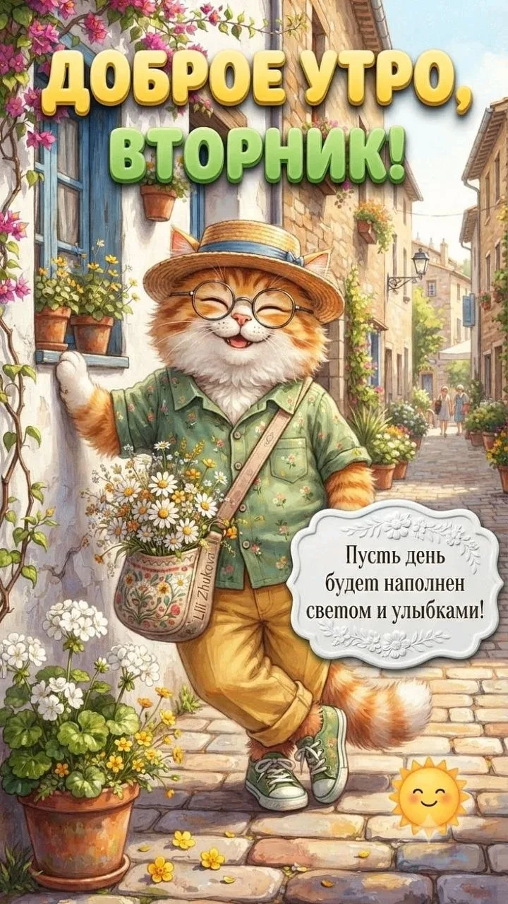🥰Ставьте реакции и делитесь открыткой с близкими ❤️