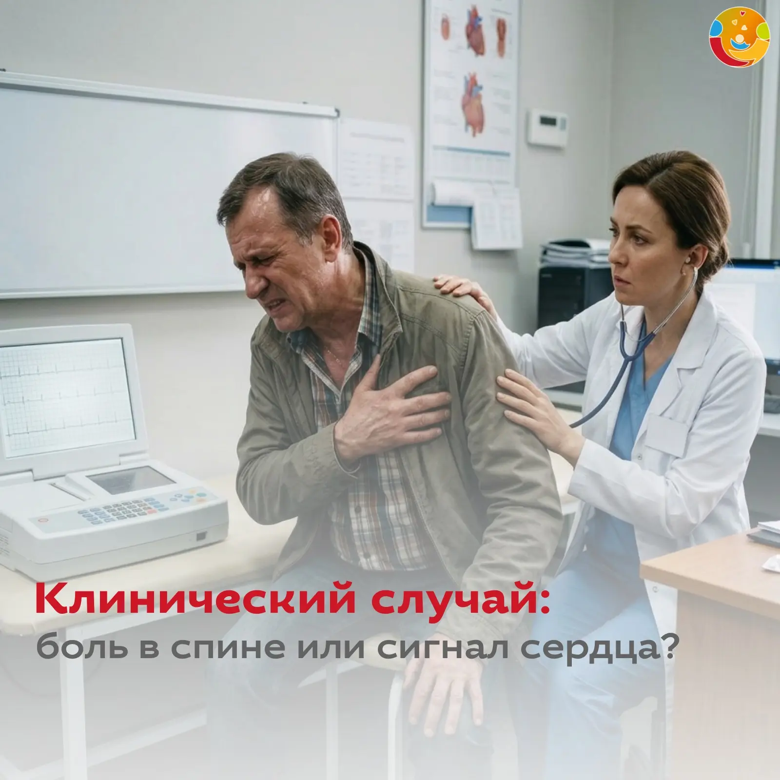 Клинический случай: боль в спине или сигнал сердца?