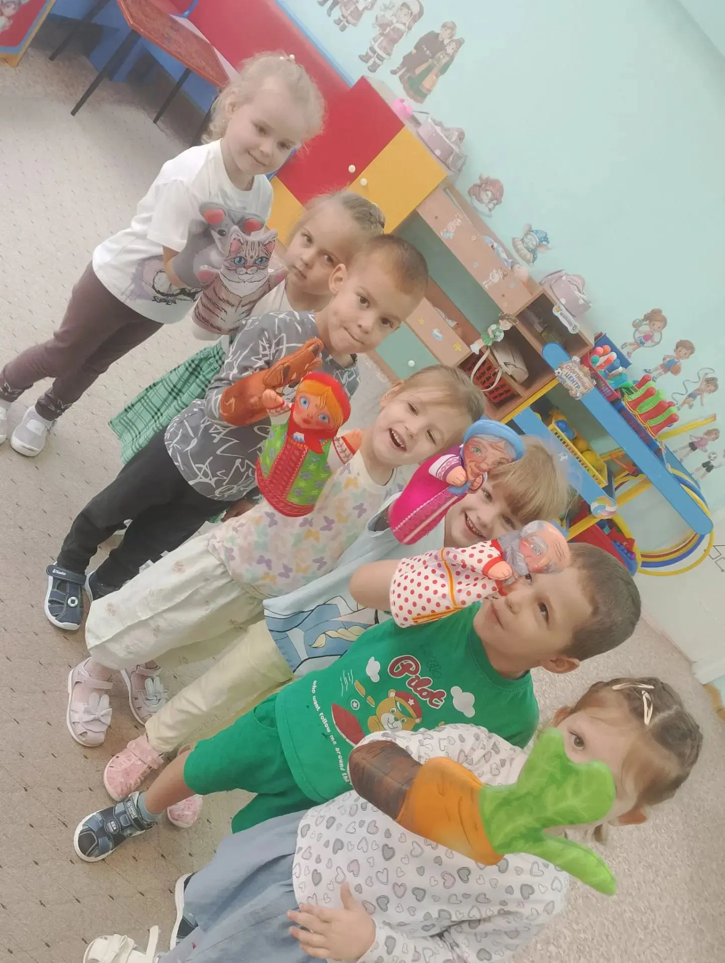 Сегодня ребята средней группы №3 отмечали "День репки".