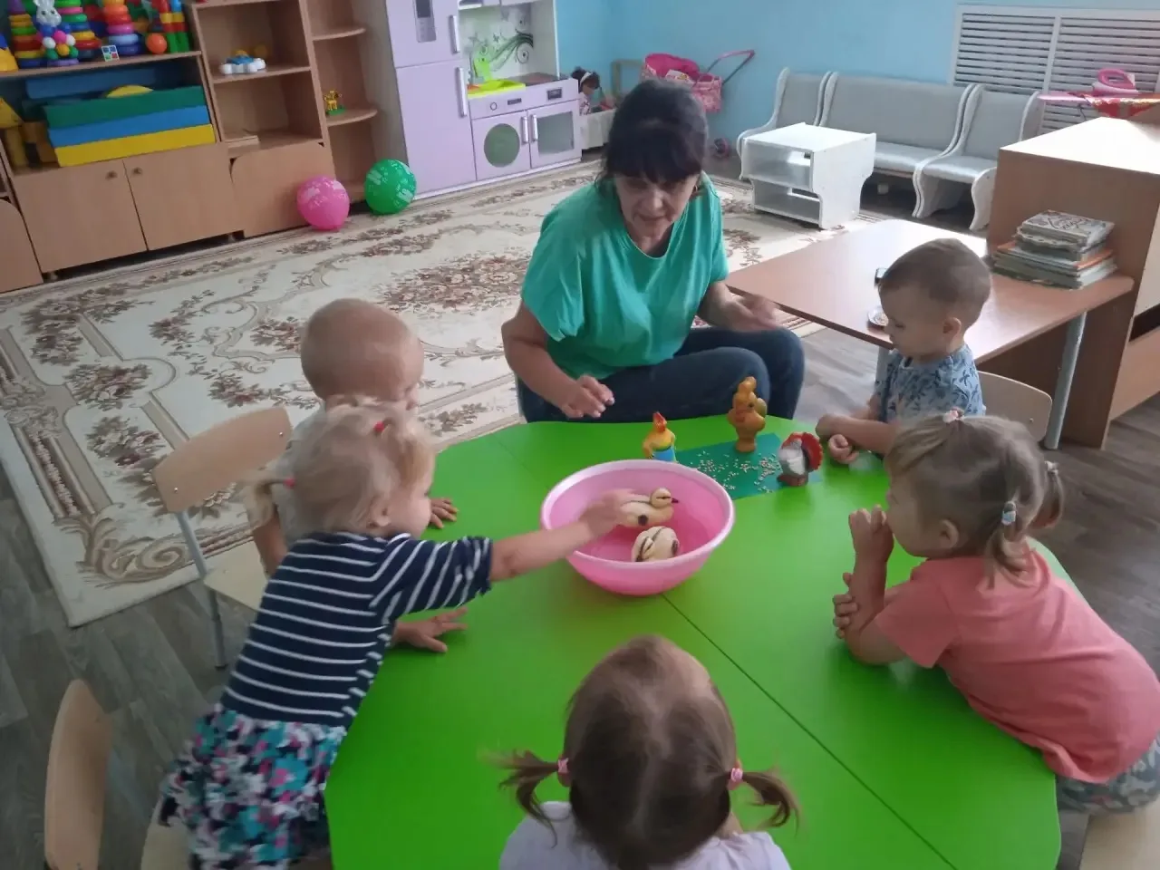 Увлекательное НОД «Опыты с водой»