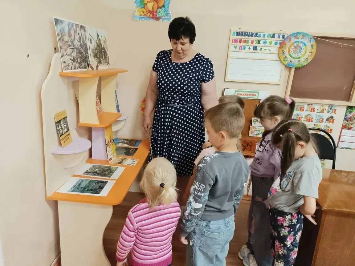 В День памяти и скорби 22 июня в филиале «Колокольчик» МБДОУ «Первомайский детский сад» педагоги офо