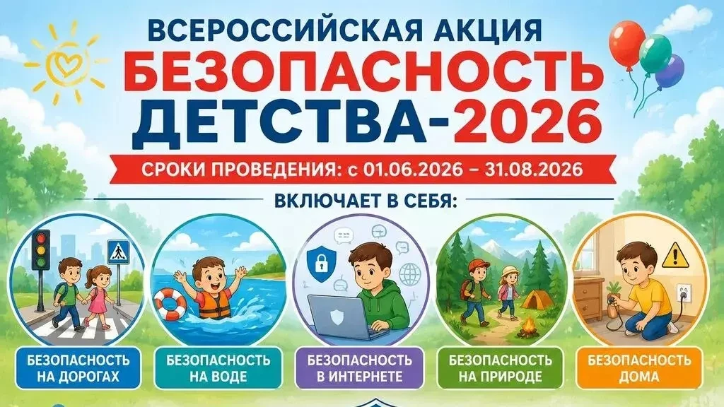 ВСЕРОССИЙСКАЯ АКЦИЯ «БЕЗОПАСНОСТЬ ДЕТСТВА», «ВНИМАНИЕ — ДЕТИ!»