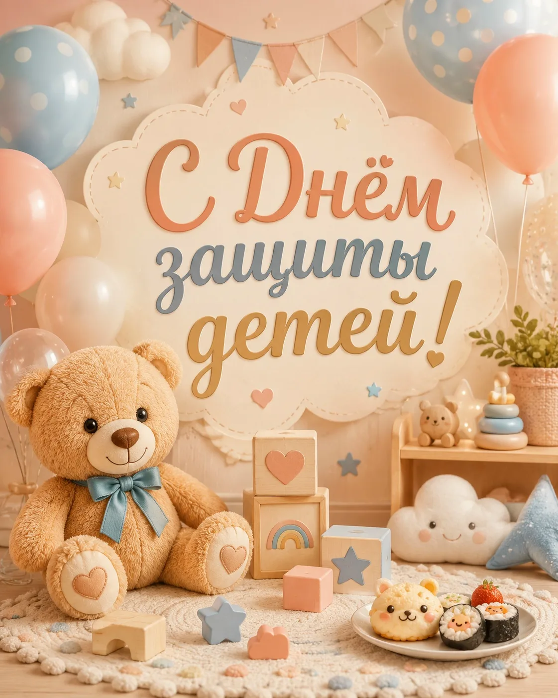 Сегодня — День защиты детей 🎈